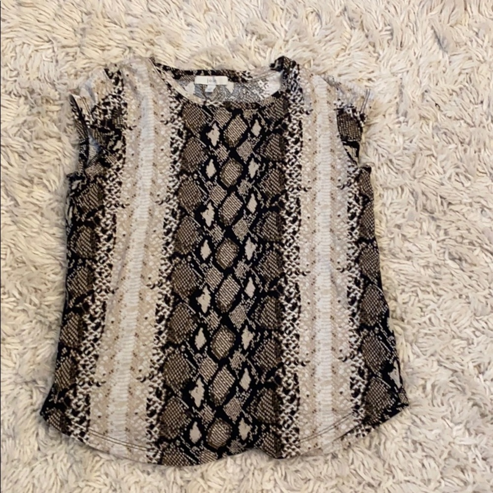 snake skin print t-shirt